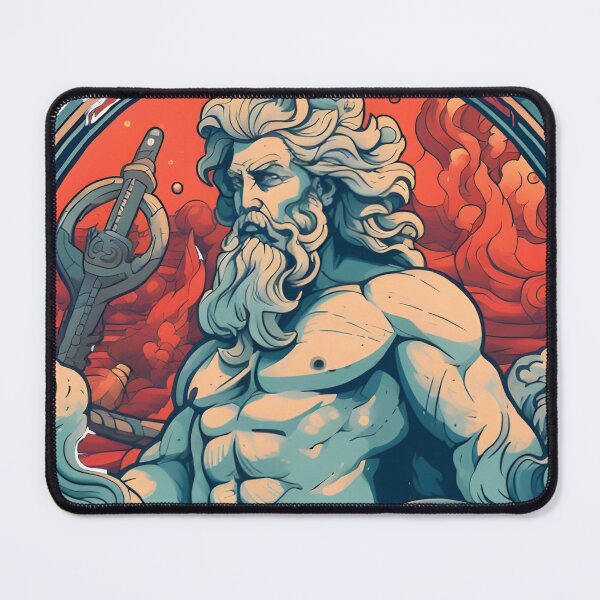Item preview, Greek God Poseidon designed and sold by CraftMiller.