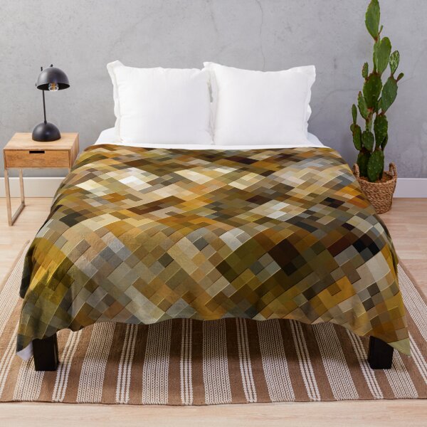 Item preview, Pixel Pattern in Many Shades of Warm Colours designed and sold by Trevor Hirst.