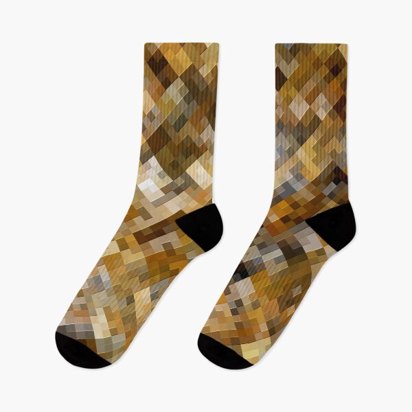 Item preview, Pixel Pattern in Many Shades of Warm Colours designed and sold by Trevor Hirst.