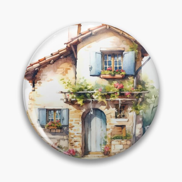 Item preview, Tuscany Cottage Clipart, Rustic Charm, Countryside Retreat, Tuscan Beauty, Idyllic Home, Romantic Hideaway, Italian Serenity designed and sold by CoolorPaint.