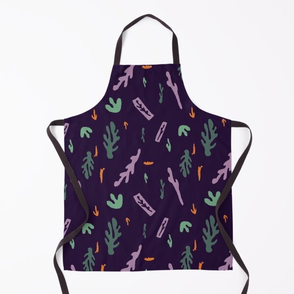 Item preview, Cut out abstract flourish violet seamless pattern designed and sold by Yana Mustafina | Boho Soulful Designs.