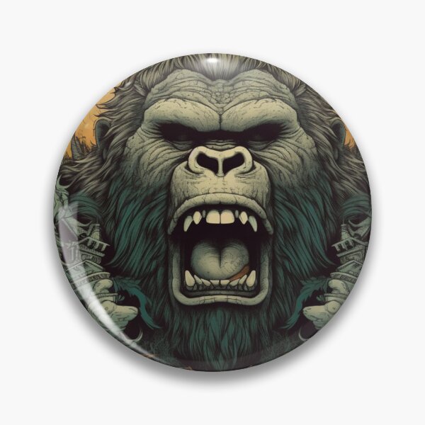 Item preview, Apocalyptic Gorilla: A Visionary Encounter designed and sold by Bee Happy Creative™.