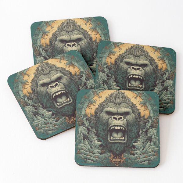 Item preview, Apocalyptic Gorilla: A Visionary Encounter designed and sold by Bee Happy Creative™.