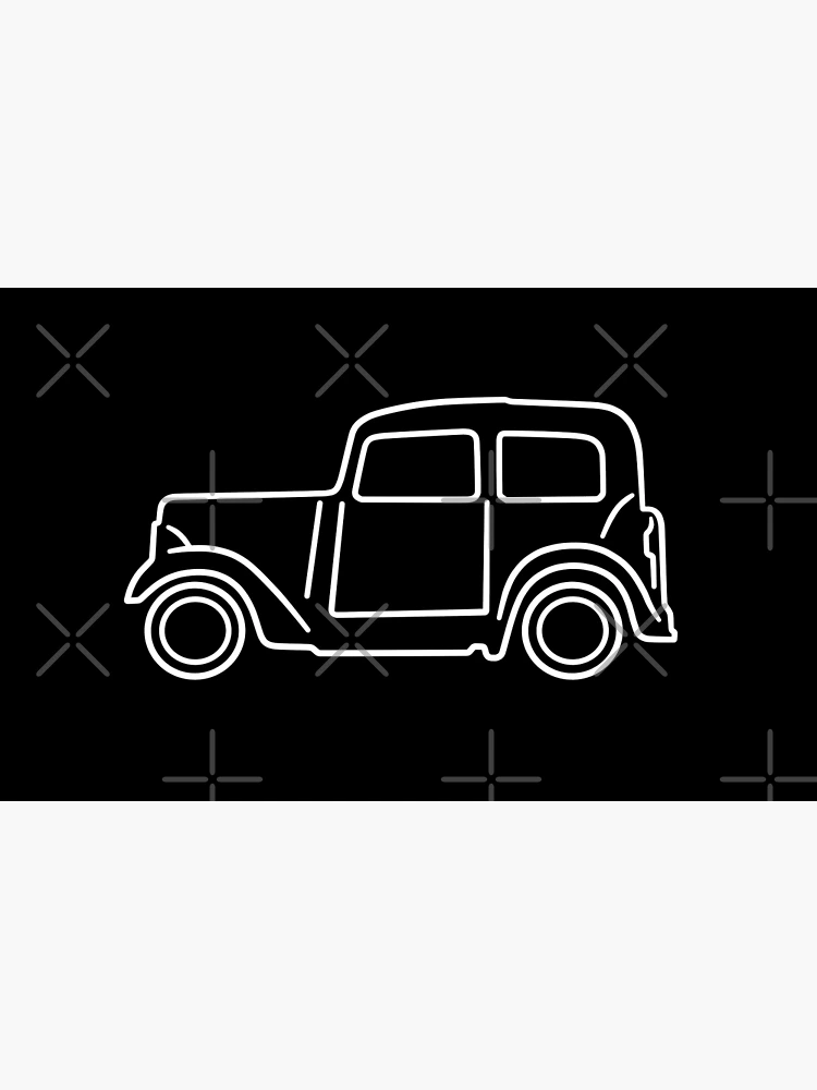 Thumbnail 3 of 3, Poster, Austin 7 designed and sold by AutoClub.