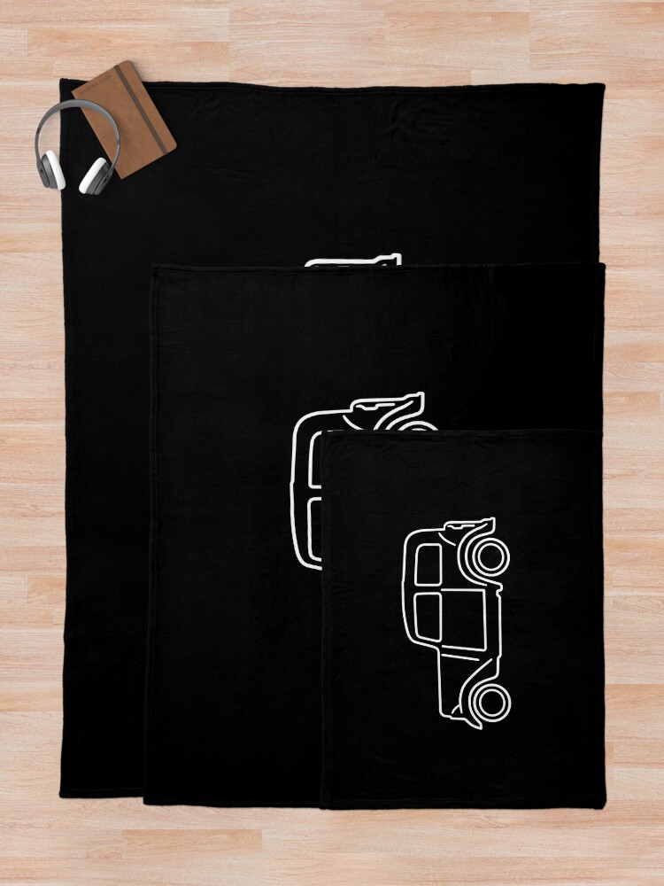 Thumbnail 5 of 6, Throw Blanket, Austin 7 designed and sold by AutoClub.