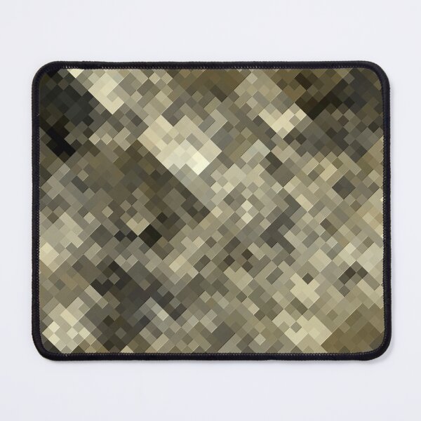 Item preview, Embossed Pixel Pattern in Many Shades of Brown and Beige designed and sold by Trevor Hirst.