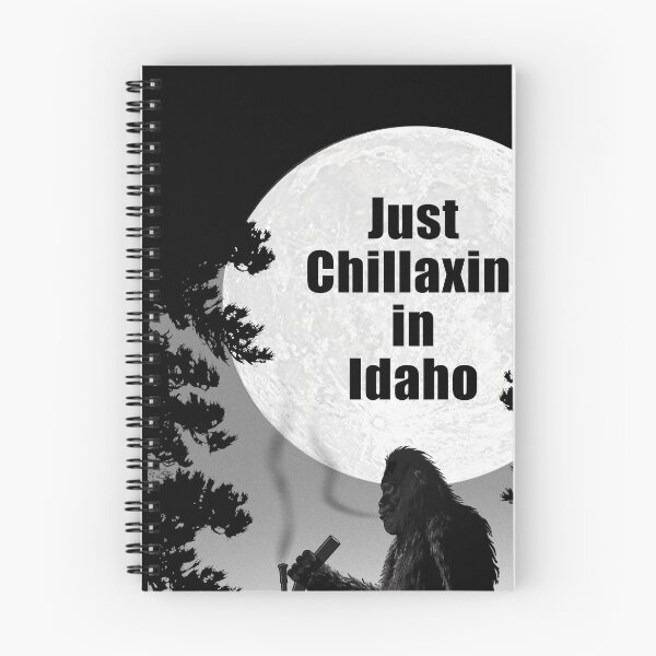Item preview, Bigfoot Chillaxin in Idaho designed and sold by snarkee.