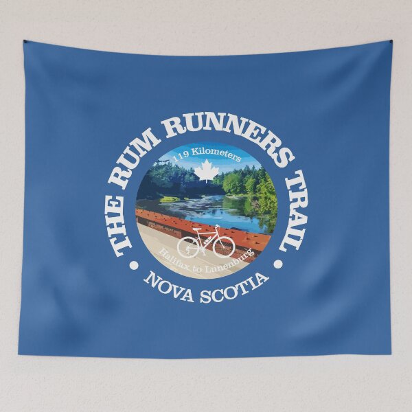 Item preview, Rum Runners Trail (cycling c) designed and sold by curranmorgan.