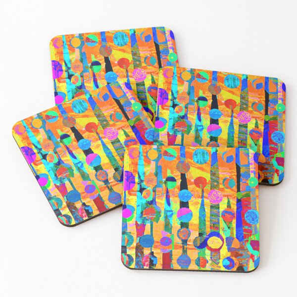 Item preview, Vibrant Colorful Balls Pattern Art designed and sold by Health And Fitness Posts e-Store.