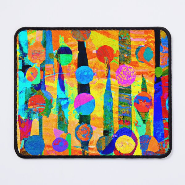 Item preview, Vibrant Colorful Balls Pattern Art designed and sold by Health And Fitness Posts e-Store.