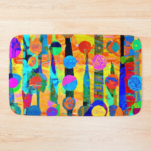 Item preview, Vibrant Colorful Balls Pattern Art designed and sold by Health And Fitness Posts e-Store.