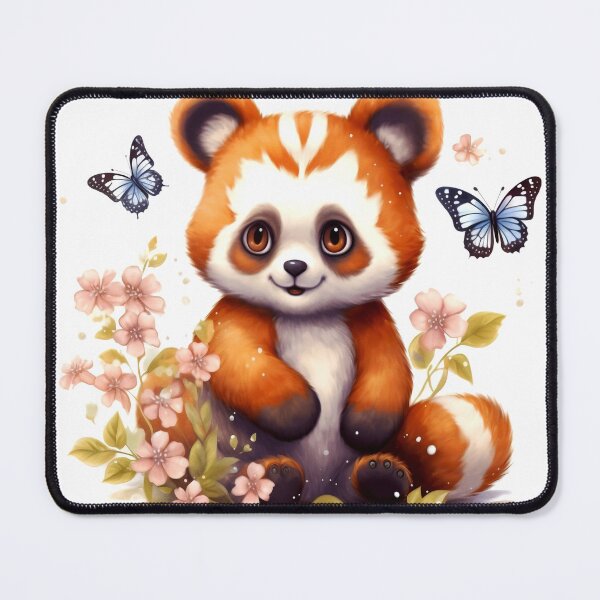Item preview, Red Panda Animal Clipart, Asia Animal, Exotic Fauna Art, Asian Mammal, Eastern Wildlife, Rare Species, Endemic Nature designed and sold by CoolorPaint.
