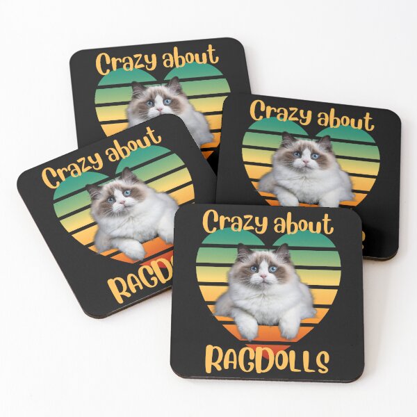 Item preview, Crazy About Ragdolls designed and sold by BluePlanetMerch.