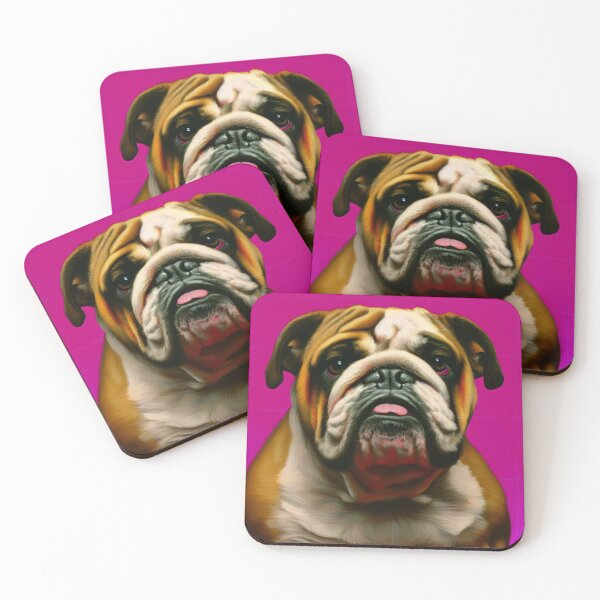 Item preview, Magenta Renaissance: The Resilient English Bulldog designed and sold by StyleSyndicatio.