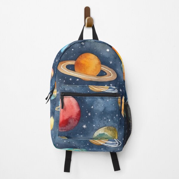 Item preview, Watercolour Space, Stars & Planets Seamless Pattern designed and sold by PatternStudios.