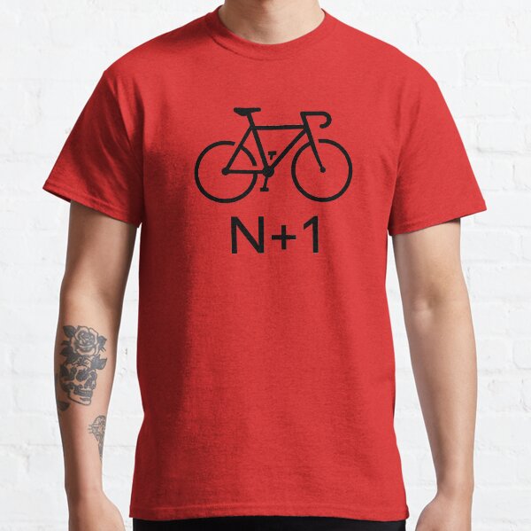 N + 1 vélo T-shirt classique