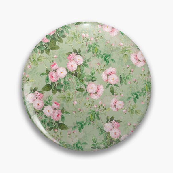 Item preview, The Most Famous Rambler Roses In The World By Redouté Green Botanical Garden Nightgarden designed and sold by UtArt.