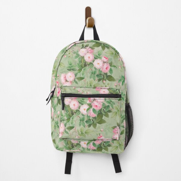 Aperçu de l'œuvre Les rosiers grimpants les plus célèbres au monde par Redouté Green Botanical Garden Nightgarden créée et vendue par UtArt.
