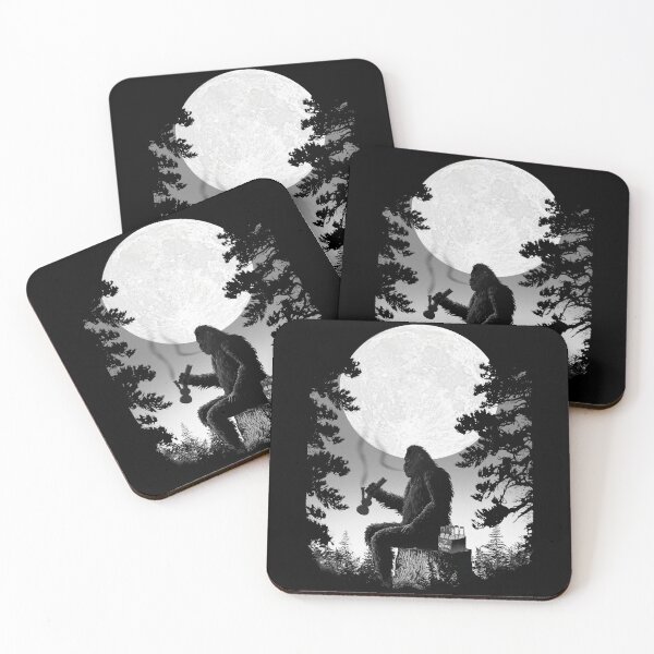 Item preview, Bigfoot Chillaxin in the Forest designed and sold by snarkee.