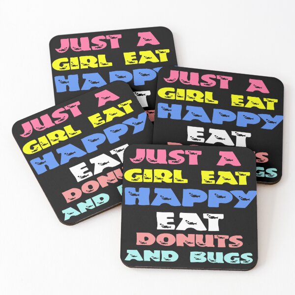 Item preview, eat donuts and bugs designed and sold by Storiesforyou.
