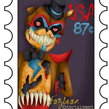 Artwork thumbnail, Creepy Bear Stamp by D00dleDucky