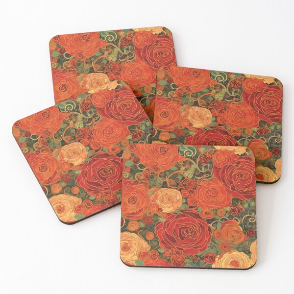 Item preview, Red and Yellow Roses Secession designed and sold by coloritmix.