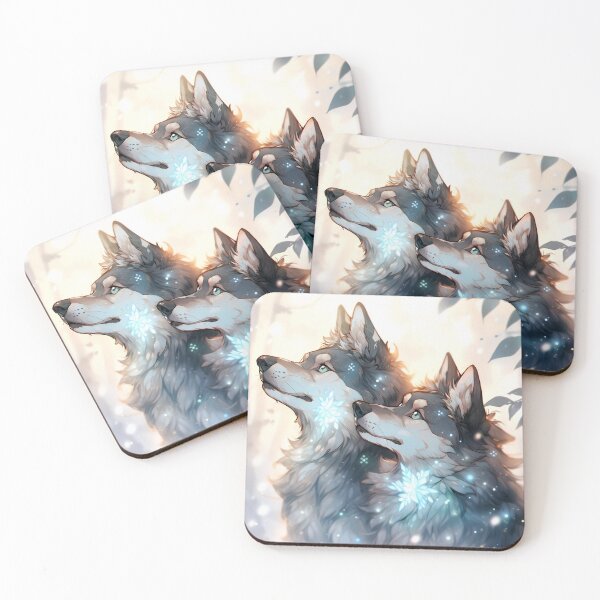 Item preview, Cute Wolfdogs designed and sold by Nocturne  Paws.