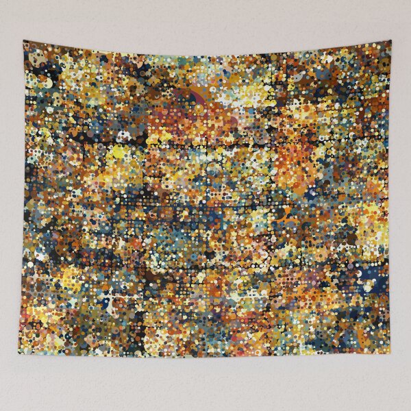 Item preview, Multi Coloured Fun Party Dotty Pattern designed and sold by Trevor Hirst.