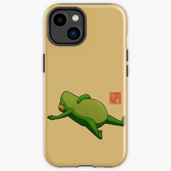 Yoga Frog Mood iPhone Tough Case