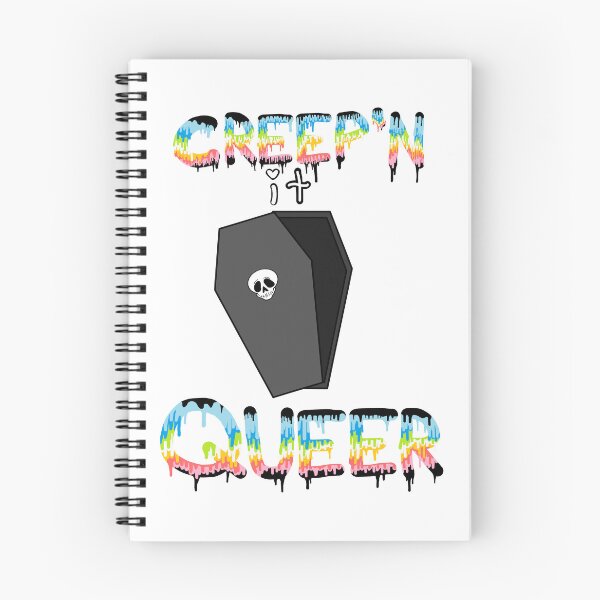 Aperçu de l'œuvre Creep'n it queer créée et vendue par SkullNote.