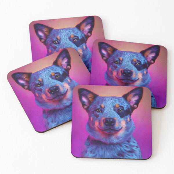 Item preview, Magenta Renaissance: The Tenacious Australian Cattle Dog designed and sold by StyleSyndicatio.