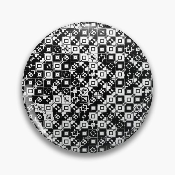 Item preview, Black and White Random Check Pattern designed and sold by Trevor Hirst.