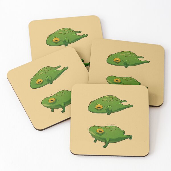 Item preview, Yoga Frog Chaturanga Plank designed and sold by DingHuArt.