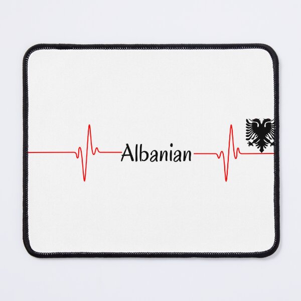 Item preview, albanian heartbeat designed and sold by SDshirts.