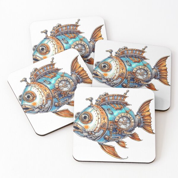Item preview, Steampunk Fish designed and sold by Niftylife.