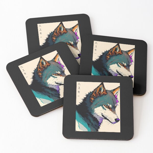 Item preview, Portrait of a Huskey - Inkpunk designed and sold by CyberInc.