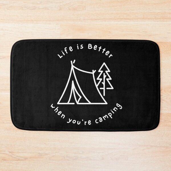 Item preview, Life is Better When You're Camping / When Life Gets Complicated Go Camping / Dark Background designed and sold by TGAL2.