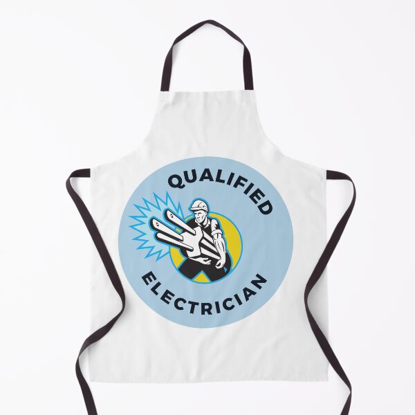 Item preview, Qualified electrician designed and sold by SmSm Main Street.