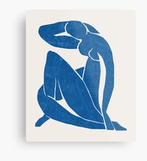 Matisse Cut Out Metal Print