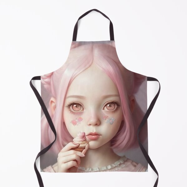 Item preview, Cute Cupcake Girl #3 designed and sold by Yarora.ai.