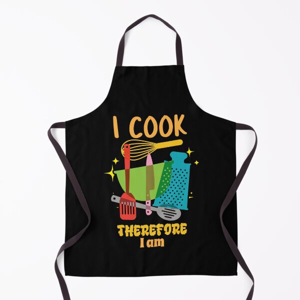Item preview, I Cook Therefore I am designed and sold by TastyTees-Store.