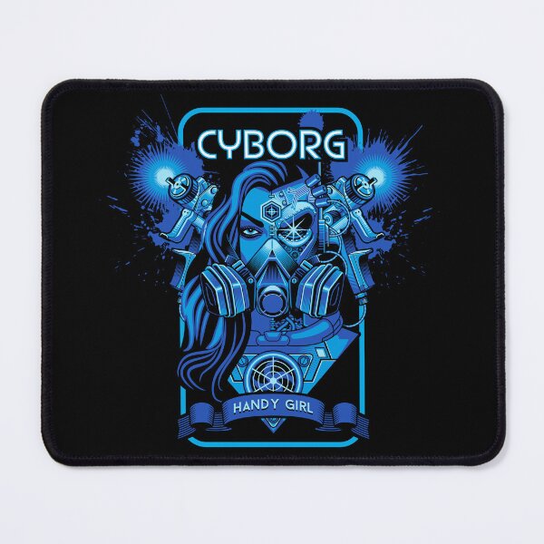 Item preview, Cyberpunk Cyborg Handy Girl designed and sold by Vector-Artist.