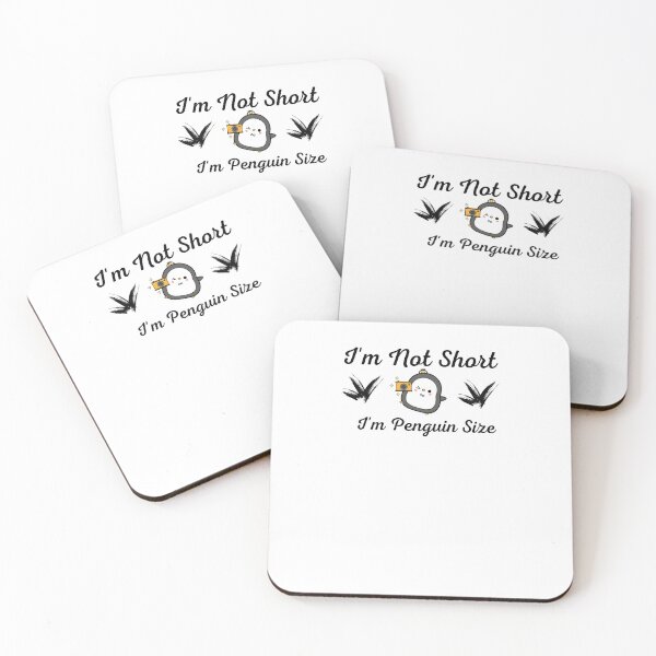 Item preview, I'm Not Short I'm Penguin Size  designed and sold by ahmedshalan.