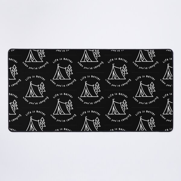 Item preview, Life is Better When You're Camping / When Life Gets Complicated Go Camping / Dark Background designed and sold by TGAL2.