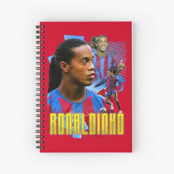 Zidane Maradona Pele Spiral Notebook