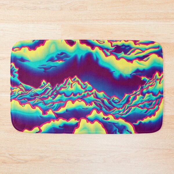 Item preview, Glitchy Mountains designed and sold by Donkey's Salad.