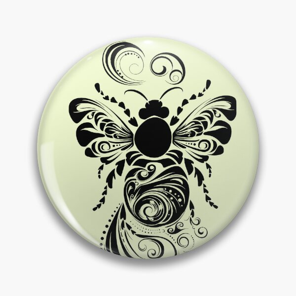 Item preview, Tribal Swirl Bee designed and sold by A-Artistries.