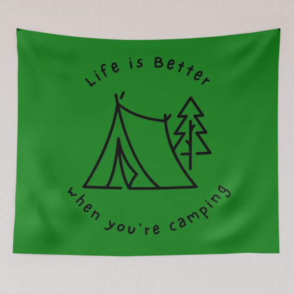 Item preview, Life is Better When You're Camping / When Life Gets Complicated Go Camping designed and sold by TGAL2.