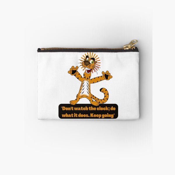 Item preview, "Don't watch the clock; do what it does. Keep going."  designed and sold by pedroserpa.