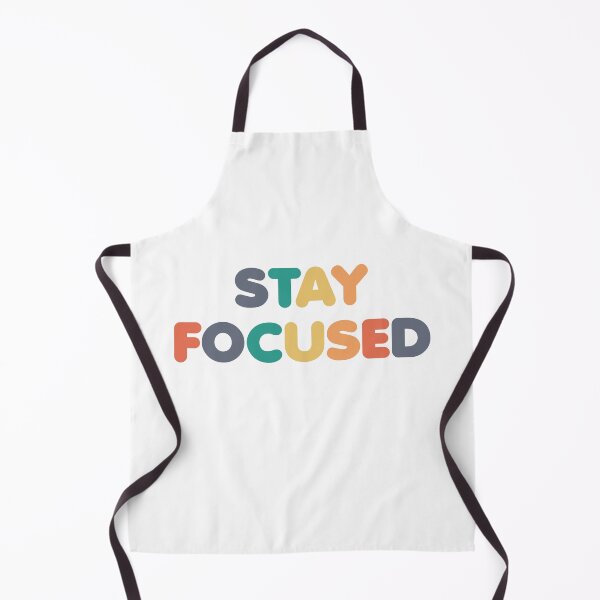 Item preview, Stay Focused Vintage Colors Text designed and sold by DetourShirts.